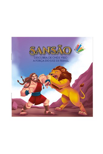 SANSÃO - LIVRO PARA COLORIR - CPB