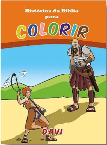 Histórias da Bíblia para Colorir - Davi