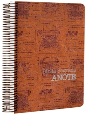 BIBLIA NVI ANOTE ESPIRAL MAQUINA DE ESCREVER