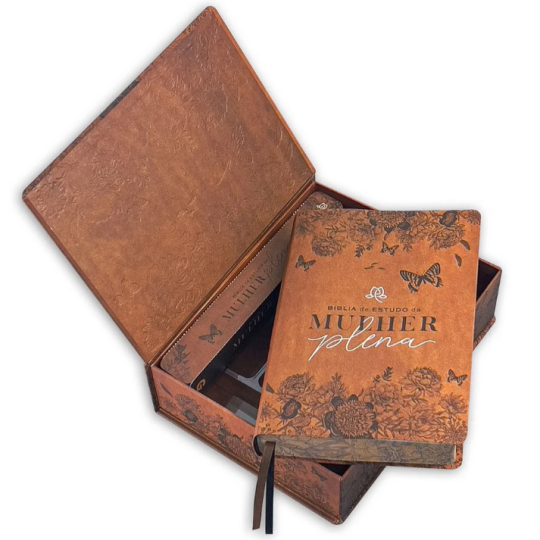 BIBLIA NVI DE ESTUDO DA MULHER PLENA CEU DE PRIMAV