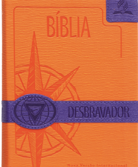 Bíblia CPB NVI - Desbravadores - Laranja