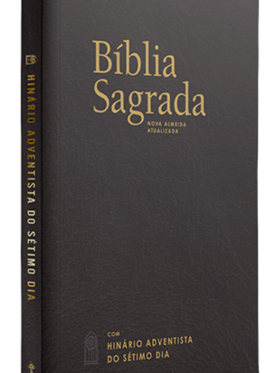 Biblia CPB Letra Grande - Com Novo Hinário - Capa Couro