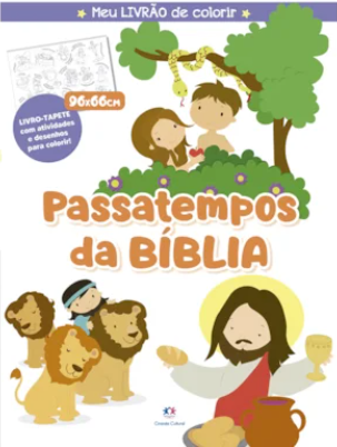 Meu Livrão de Colorir Passatempos da Bib